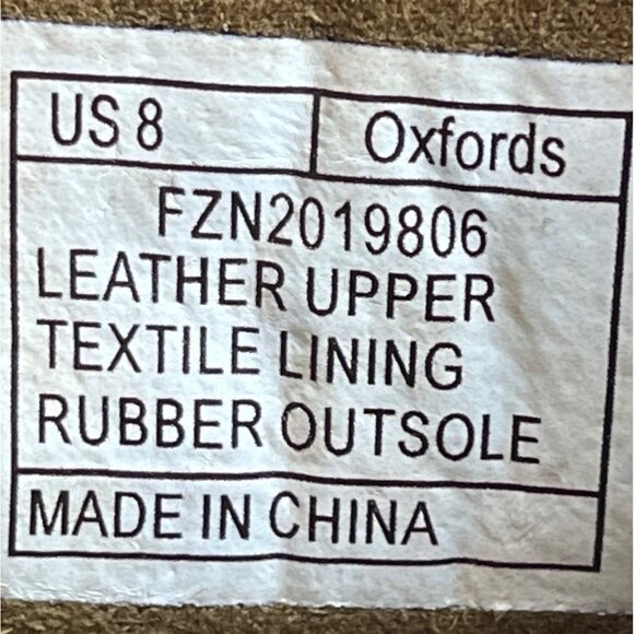 Arkbird Men's Tan Brown Leather Low Calf Oxford Boots Sz 8 - Picture 9 of 11